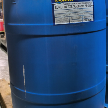 Жидкость охлаждающая низкозамерзающая EUROFREEZE Antifreeze AFG12 бочка 200кг
